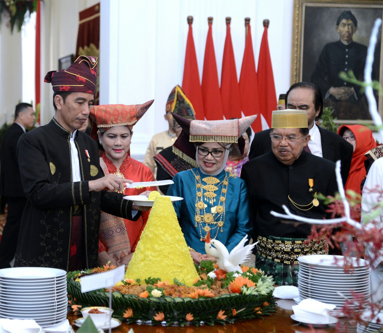 photo credit: kemeriahan hut RI di Istana Jokowi Penuh Warna/dok